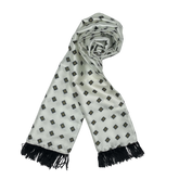 MAGIC BLACK SILK MEN SCARF